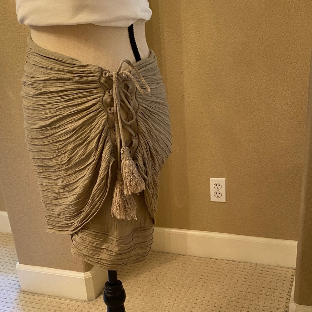 Aje Fitted Ruched Mini Skirt - Picture 2 of 9